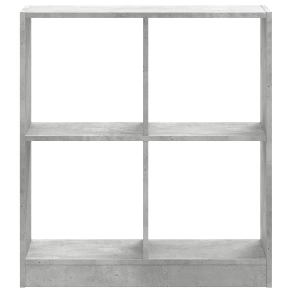 vidaXL Bibliotecă, gri beton, 68,5x32x75 cm, lemn prelucrat vidaXL Bibliotecă, gri beton, 68,5x32x75 cm, lemn prelucrat