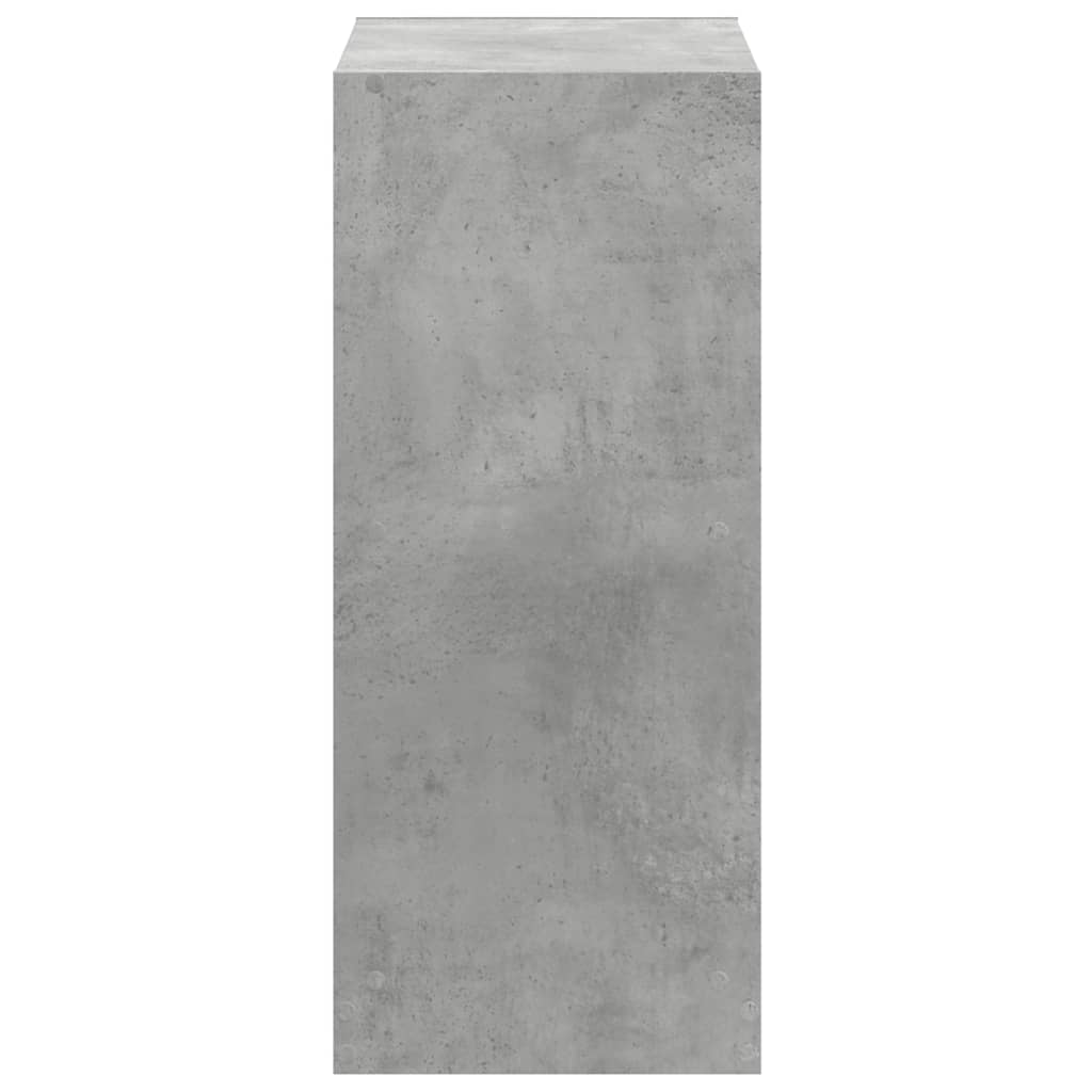 vidaXL Bibliotecă, gri beton, 68,5x32x75 cm, lemn prelucrat vidaXL Bibliotecă, gri beton, 68,5x32x75 cm, lemn prelucrat