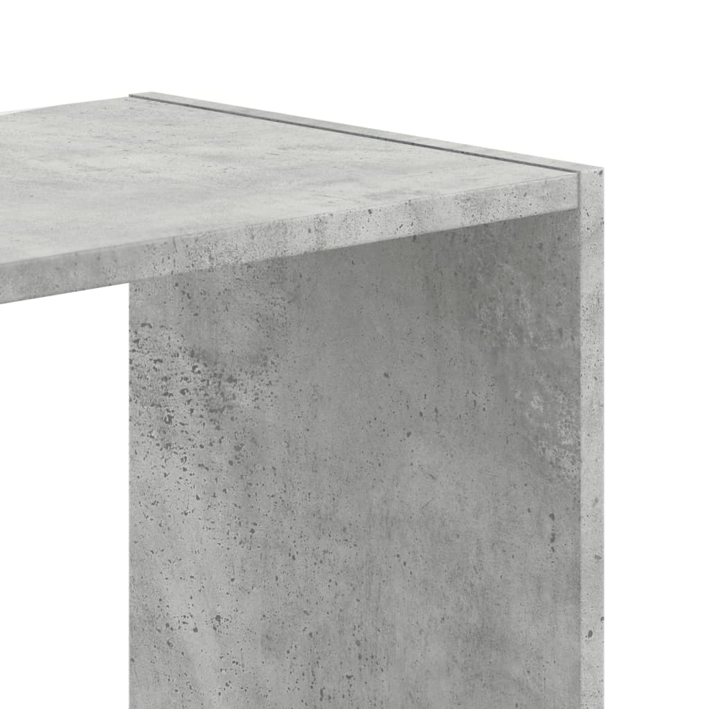 vidaXL Bibliotecă, gri beton, 68,5x32x75 cm, lemn prelucrat vidaXL Bibliotecă, gri beton, 68,5x32x75 cm, lemn prelucrat