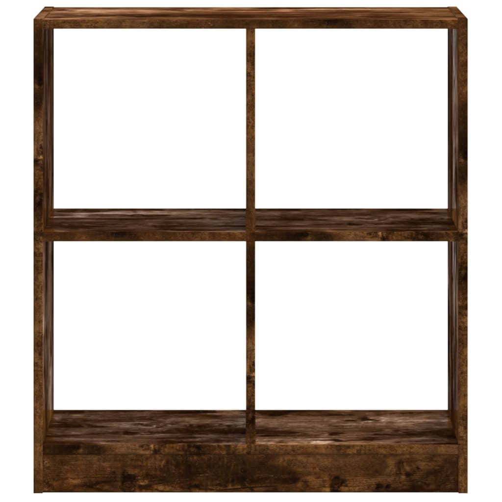 vidaXL Bibliotecă, stejar afumat, 68,5x32x75 cm, lemn prelucrat vidaXL Bibliotecă, stejar afumat, 68,5x32x75 cm, lemn prelucrat