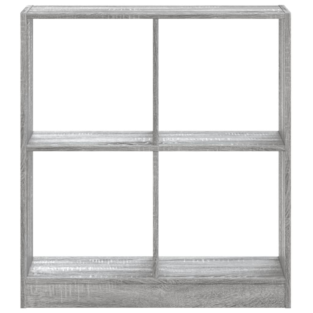 vidaXL Bibliotecă, sonoma gri, 68,5x32x75 cm, lemn prelucrat vidaXL Bibliotecă, sonoma gri, 68,5x32x75 cm, lemn prelucrat