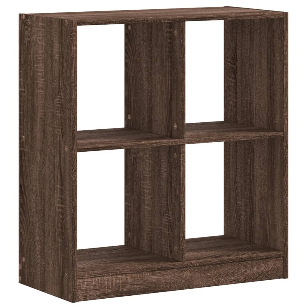 vidaXL Bibliotecă, stejar maro, 68,5x32x75 cm, lemn prelucrat vidaXL Bibliotecă, stejar maro, 68,5x32x75 cm, lemn prelucrat