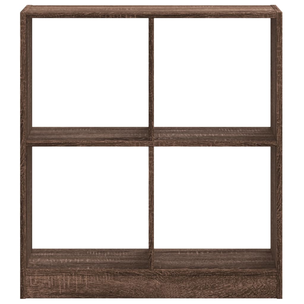 vidaXL Bibliotecă, stejar maro, 68,5x32x75 cm, lemn prelucrat vidaXL Bibliotecă, stejar maro, 68,5x32x75 cm, lemn prelucrat