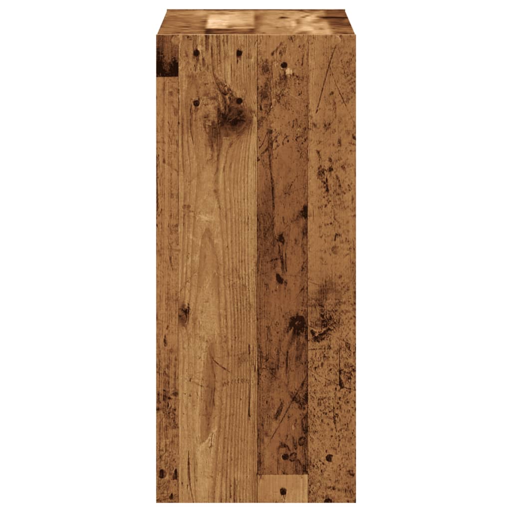 vidaXL Bibliotecă, lemn vechi, 68,5x32x75 cm, lemn prelucrat vidaXL Bibliotecă, lemn vechi, 68,5x32x75 cm, lemn prelucrat