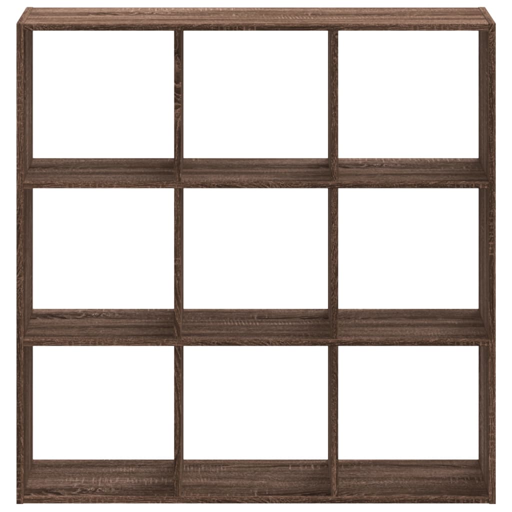 vidaXL Bibliotecă, stejar maro, 102x32x102 cm, lemn prelucrat