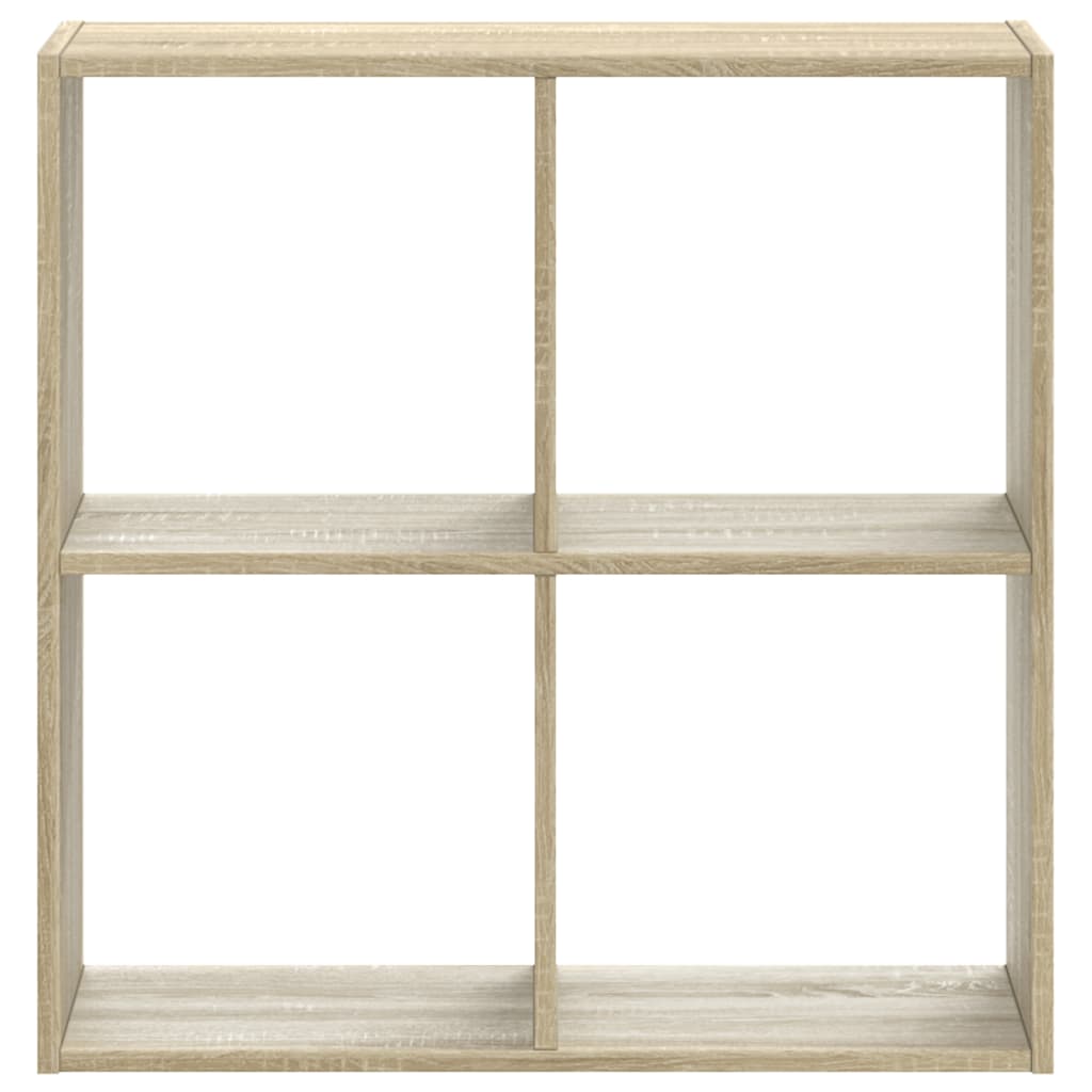vidaXL Bibliotecă, stejar sonoma, 68,5x32x68,5 cm, lemn prelucrat vidaXL Bibliotecă, stejar sonoma, 68,5x32x68,5 cm, lemn prelucrat