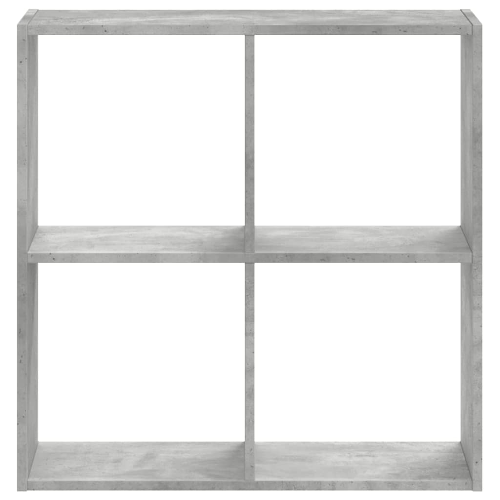 vidaXL Bibliotecă, gri beton, 68,5x32x68,5 cm, lemn prelucrat vidaXL Bibliotecă, gri beton, 68,5x32x68,5 cm, lemn prelucrat
