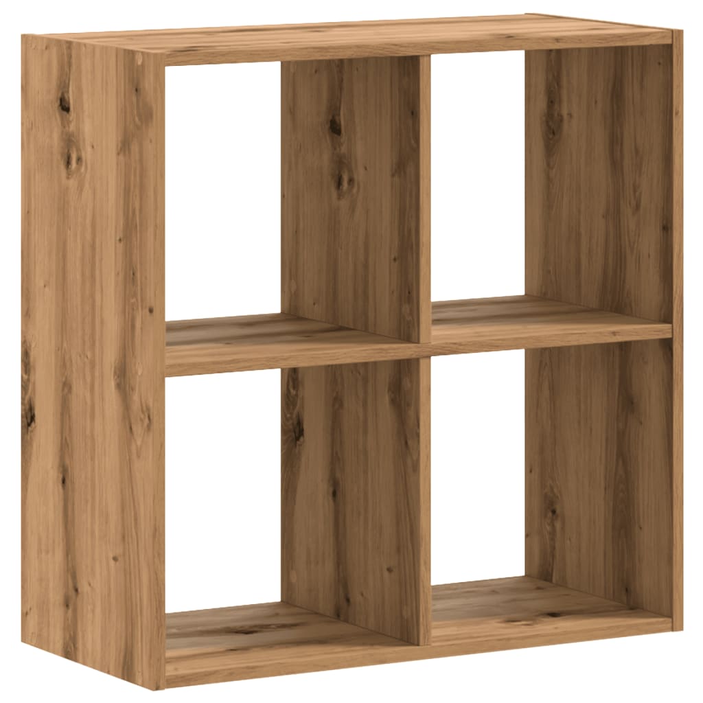 vidaXL Bibliotecă, stejar artizanal, 68,5x32x68,5 cm, lemn prelucrat vidaXL Bibliotecă, stejar artizanal, 68,5x32x68,5 cm, lemn prelucrat