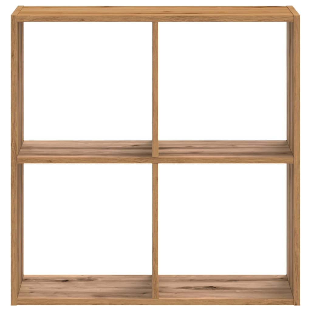 vidaXL Bibliotecă, stejar artizanal, 68,5x32x68,5 cm, lemn prelucrat vidaXL Bibliotecă, stejar artizanal, 68,5x32x68,5 cm, lemn prelucrat