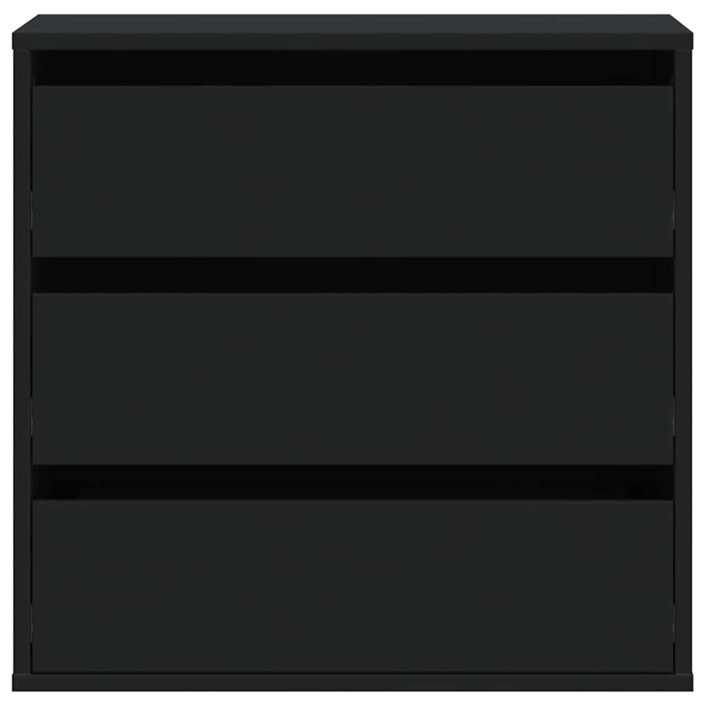 vidaXL Dulap colț cu sertare negru 60x41x58 cm lemn prelucrat vidaXL Dulap colț cu sertare negru 60x41x58 cm lemn prelucrat