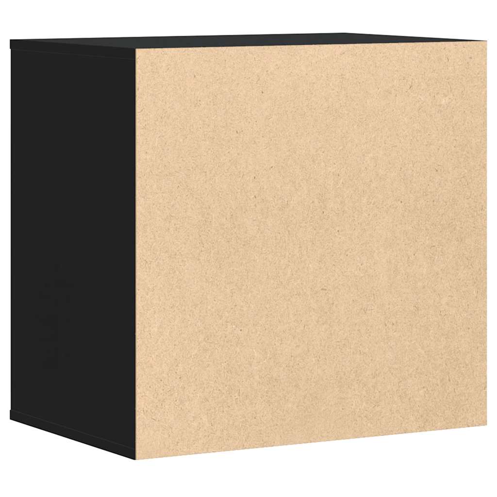 vidaXL Dulap colț cu sertare negru 60x41x58 cm lemn prelucrat vidaXL Dulap colț cu sertare negru 60x41x58 cm lemn prelucrat