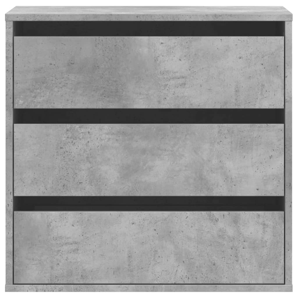 vidaXL Dulap colț cu sertare gri beton 60x41x58 cm lemn prelucrat vidaXL Dulap colț cu sertare gri beton 60x41x58 cm lemn prelucrat