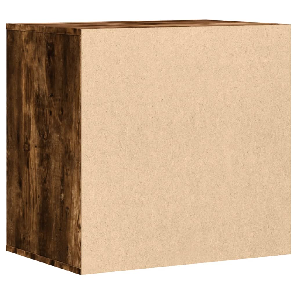 vidaXL Dulap colț cu sertare stejar fumuriu 60x41x58 cm lemn prelucrat vidaXL Dulap colț cu sertare stejar fumuriu 60x41x58 cm lemn prelucrat