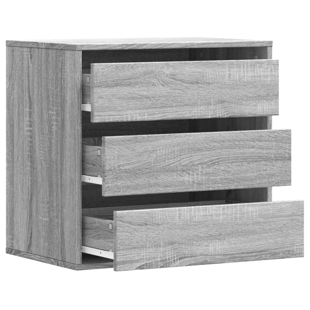 vidaXL Dulap colț cu sertare sonoma gri 60x41x58 cm lemn prelucrat vidaXL Dulap colț cu sertare sonoma gri 60x41x58 cm lemn prelucrat