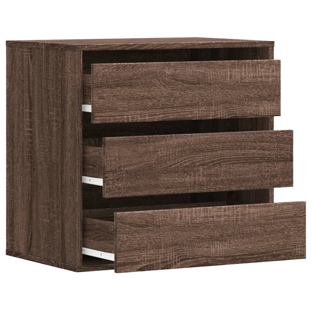 vidaXL Dulap colț cu sertare stejar maro 60x41x58 cm lemn prelucrat vidaXL Dulap colț cu sertare stejar maro 60x41x58 cm lemn prelucrat