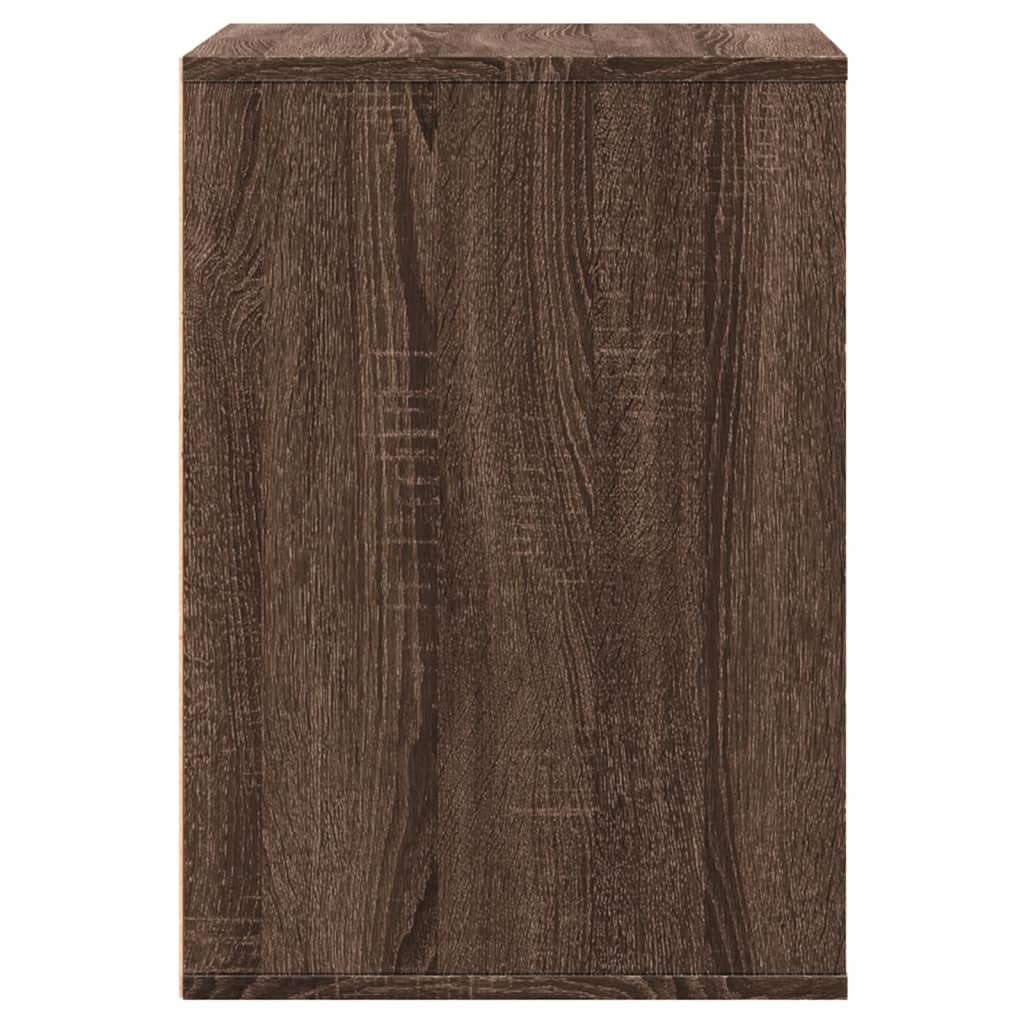 vidaXL Dulap colț cu sertare stejar maro 60x41x58 cm lemn prelucrat vidaXL Dulap colț cu sertare stejar maro 60x41x58 cm lemn prelucrat