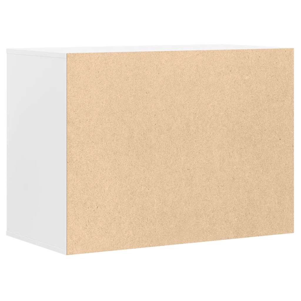 vidaXL Dulap colț cu sertare alb 80x41x58 cm lemn prelucrat vidaXL Dulap colț cu sertare alb 80x41x58 cm lemn prelucrat