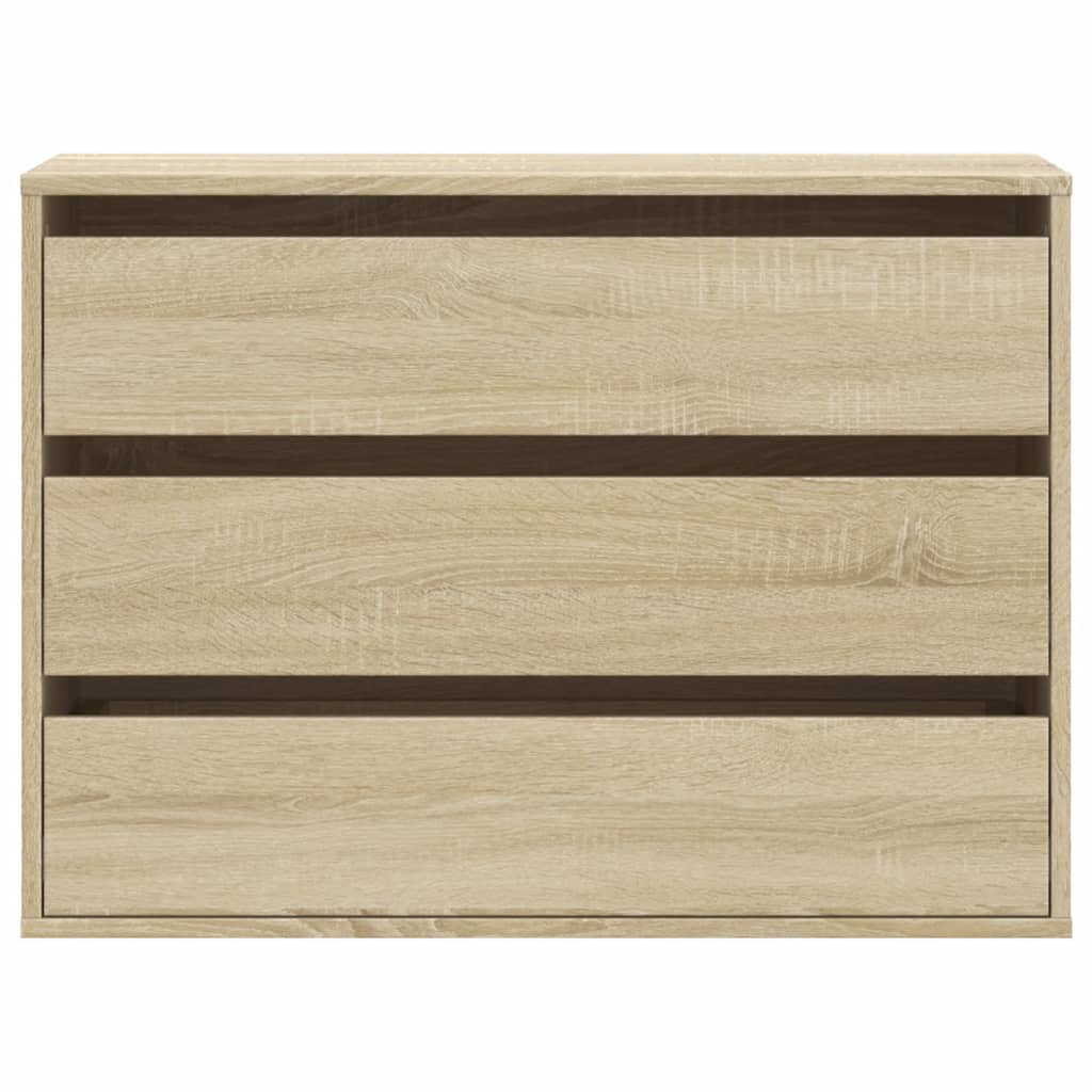 vidaXL Dulap colț cu sertare stejar sonoma 80x41x58 cm lemn prelucrat vidaXL Dulap colț cu sertare stejar sonoma 80x41x58 cm lemn prelucrat