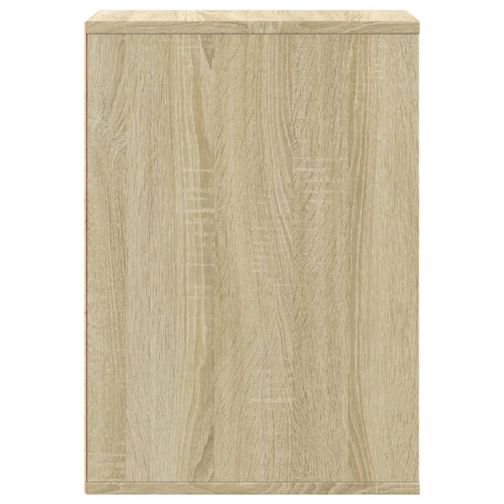 vidaXL Dulap colț cu sertare stejar sonoma 80x41x58 cm lemn prelucrat vidaXL Dulap colț cu sertare stejar sonoma 80x41x58 cm lemn prelucrat