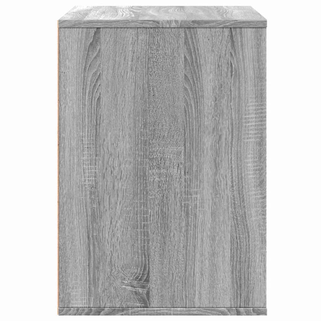 vidaXL Dulap colț cu sertare sonoma gri 80x41x58 cm lemn prelucrat vidaXL Dulap colț cu sertare sonoma gri 80x41x58 cm lemn prelucrat