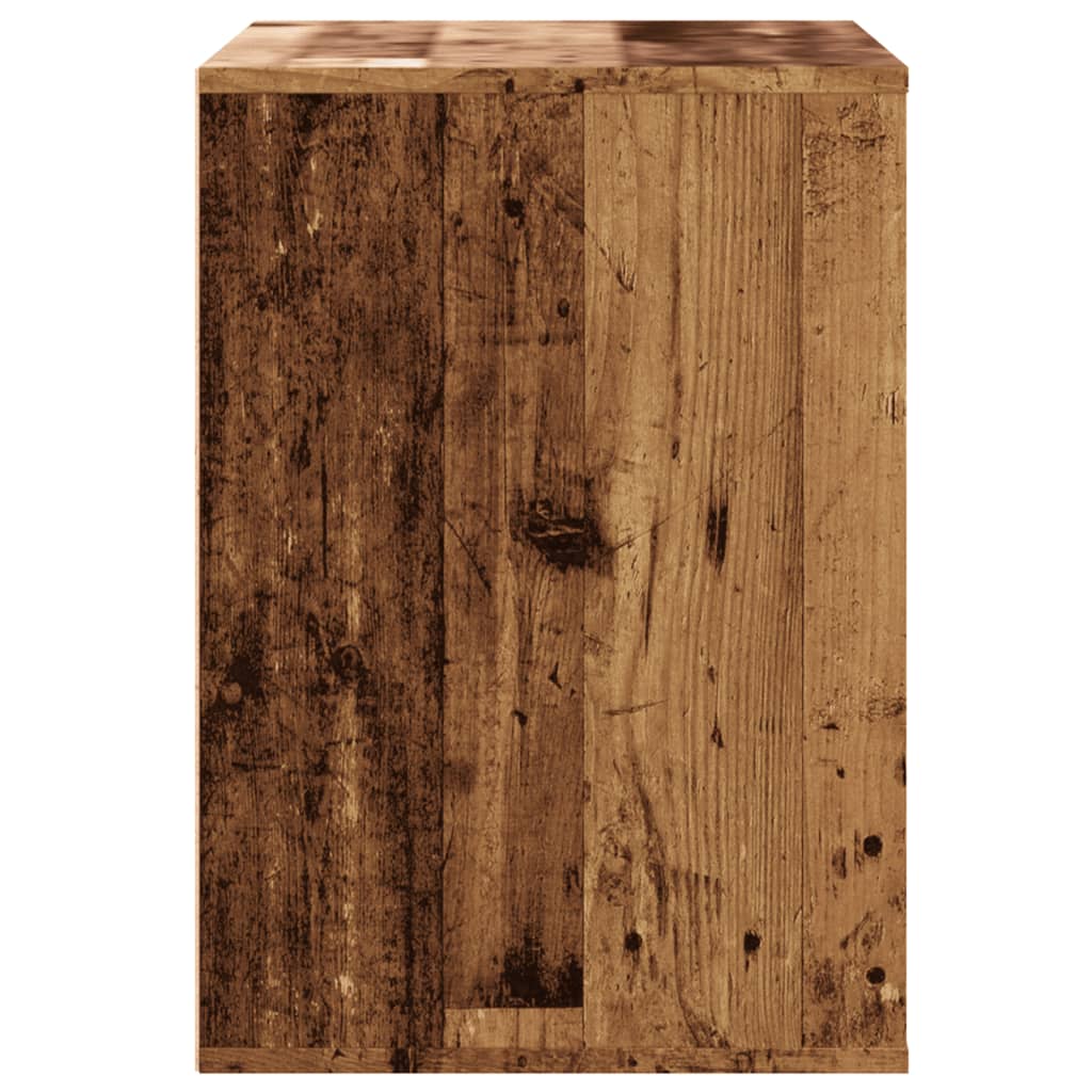 vidaXL Dulap colț cu sertare lemn vechi 80x41x58 cm lemn prelucrat vidaXL Dulap colț cu sertare lemn vechi 80x41x58 cm lemn prelucrat