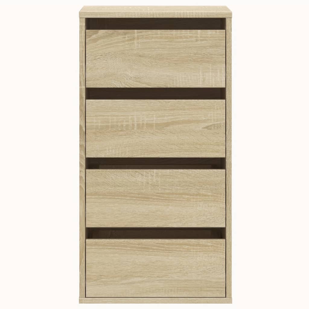 vidaXL Dulap colț cu sertare stejar sonoma 40x41x76 cm lemn prelucrat vidaXL Dulap colț cu sertare stejar sonoma 40x41x76 cm lemn prelucrat