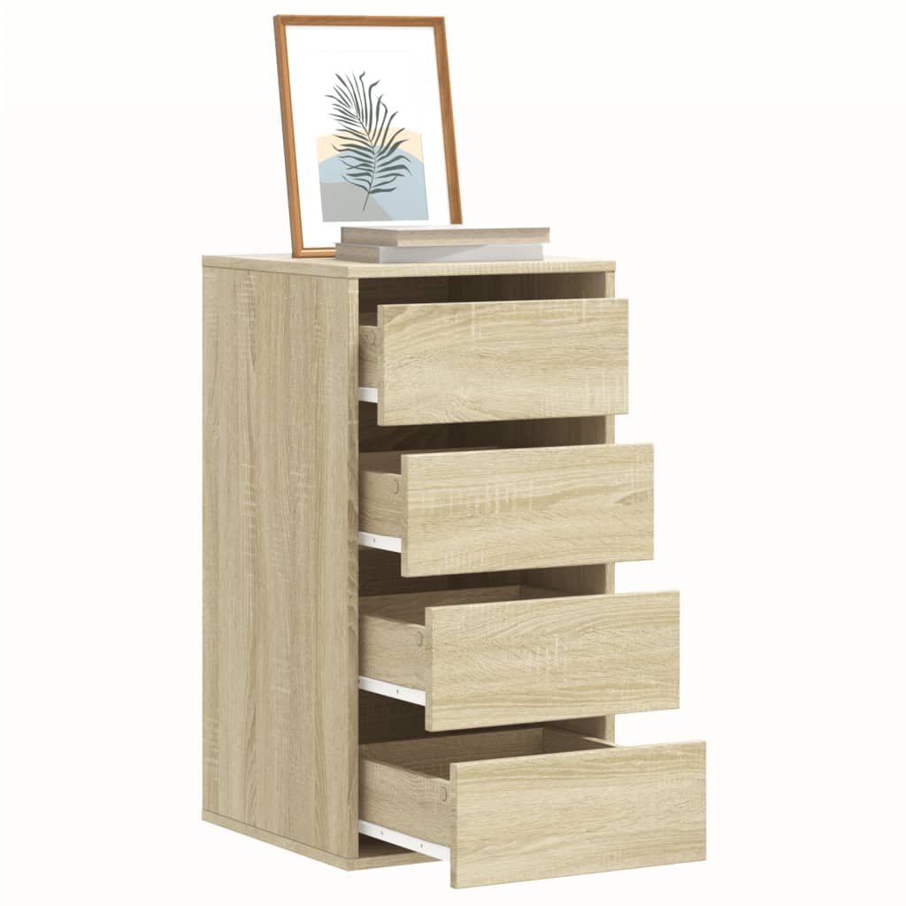 vidaXL Dulap colț cu sertare stejar sonoma 40x41x76 cm lemn prelucrat vidaXL Dulap colț cu sertare stejar sonoma 40x41x76 cm lemn prelucrat