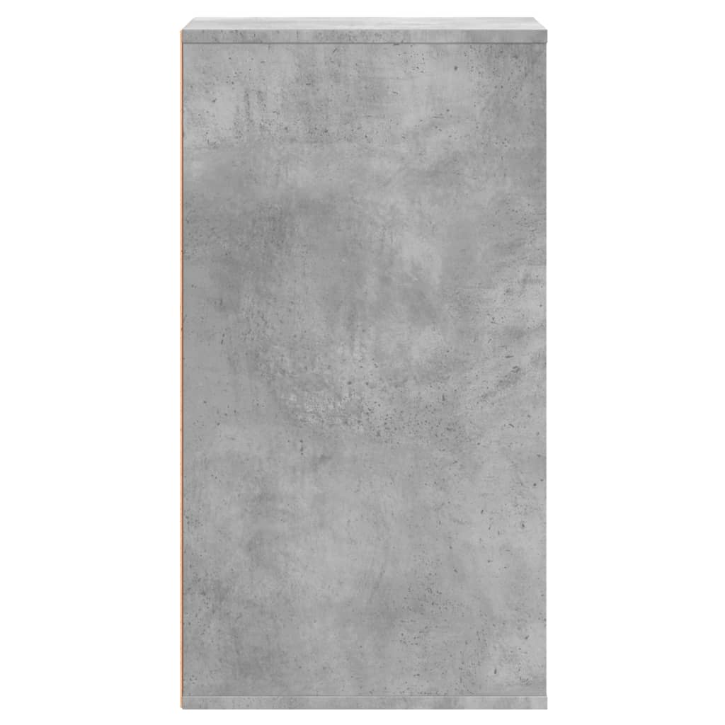 vidaXL Dulap colț cu sertare gri beton 40x41x76 cm lemn prelucrat vidaXL Dulap colț cu sertare gri beton 40x41x76 cm lemn prelucrat