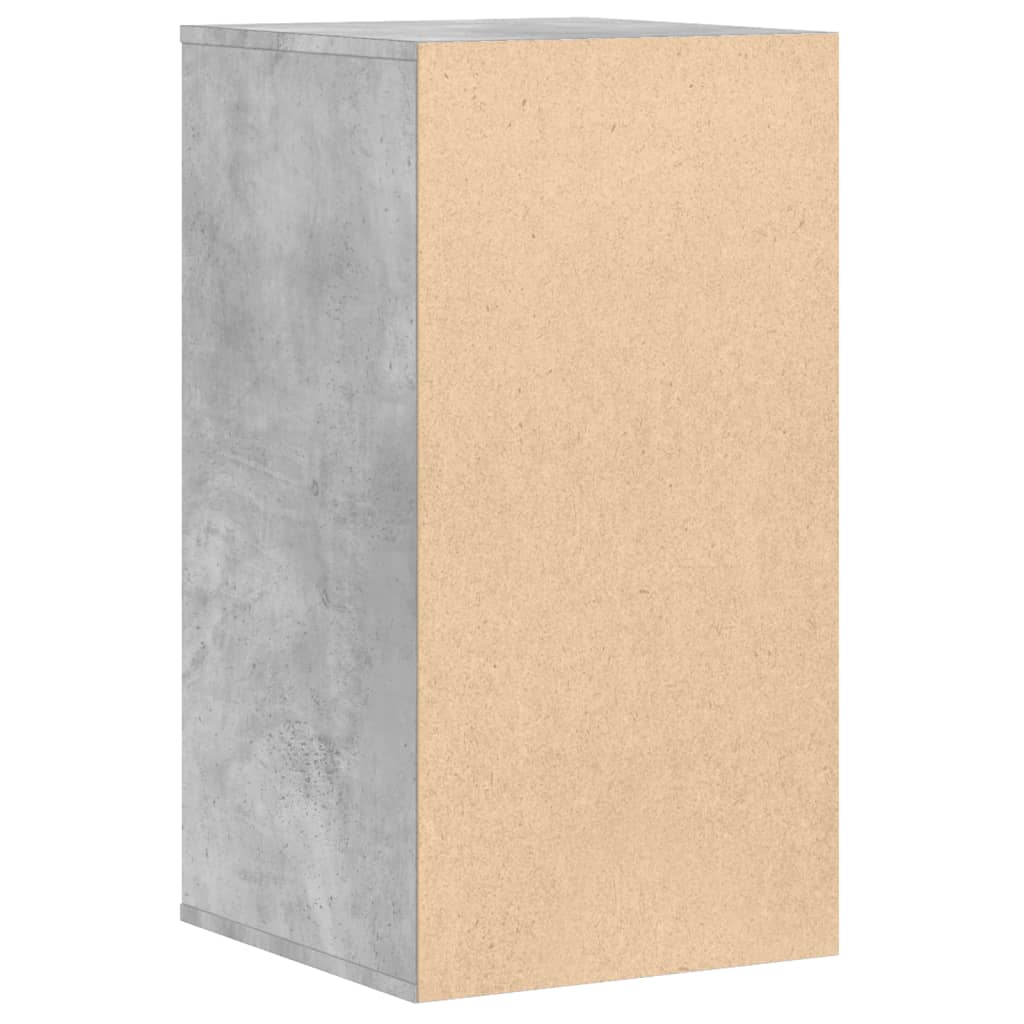 vidaXL Dulap colț cu sertare gri beton 40x41x76 cm lemn prelucrat vidaXL Dulap colț cu sertare gri beton 40x41x76 cm lemn prelucrat