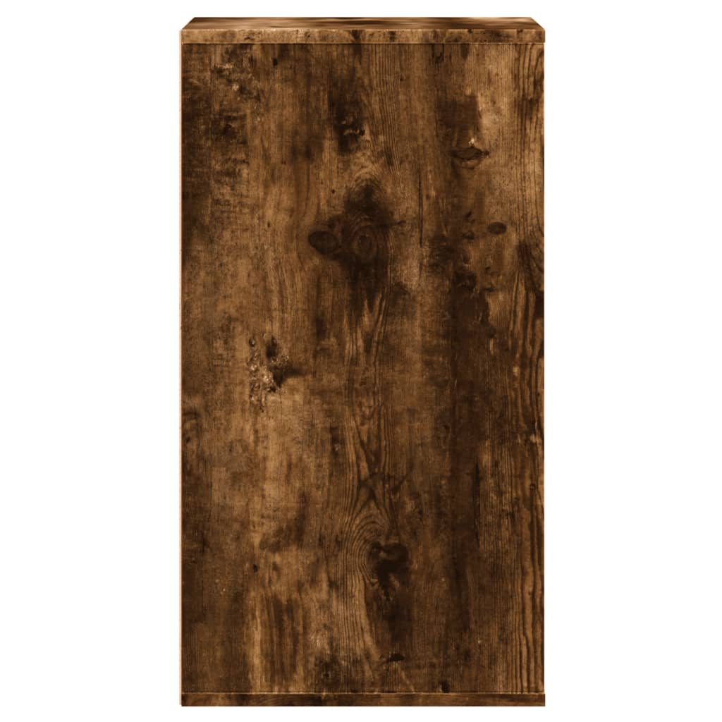 vidaXL Dulap colț cu sertare stejar fumuriu 40x41x76 cm lemn prelucrat vidaXL Dulap colț cu sertare stejar fumuriu 40x41x76 cm lemn prelucrat