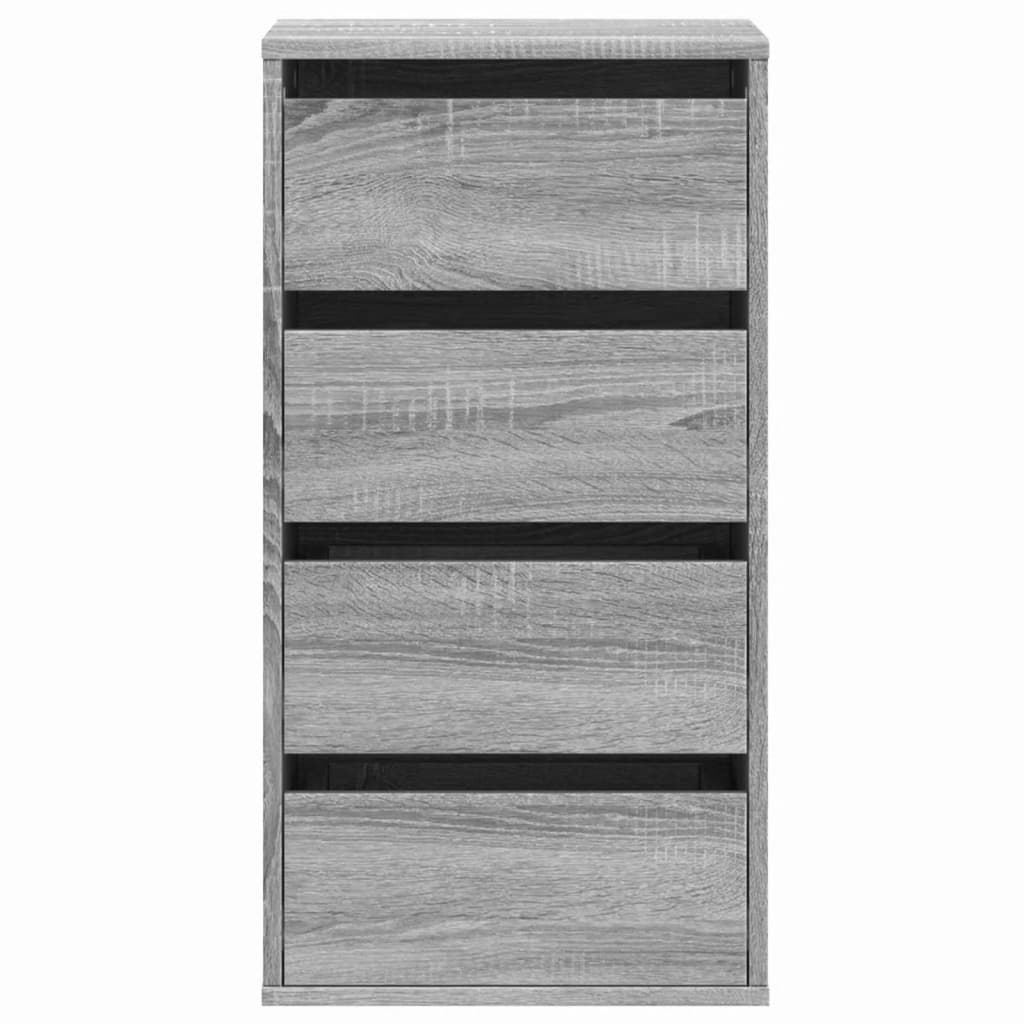 vidaXL Dulap colț cu sertare sonoma gri 40x41x76 cm lemn prelucrat vidaXL Dulap colț cu sertare sonoma gri 40x41x76 cm lemn prelucrat