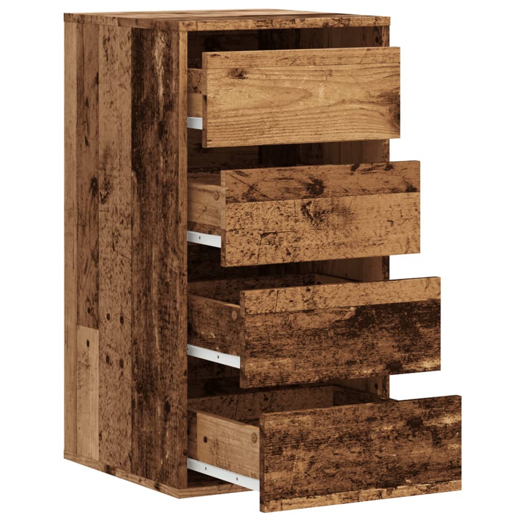 vidaXL Dulap colț cu sertare lemn vechi 40x41x76 cm lemn prelucrat vidaXL Dulap colț cu sertare lemn vechi 40x41x76 cm lemn prelucrat