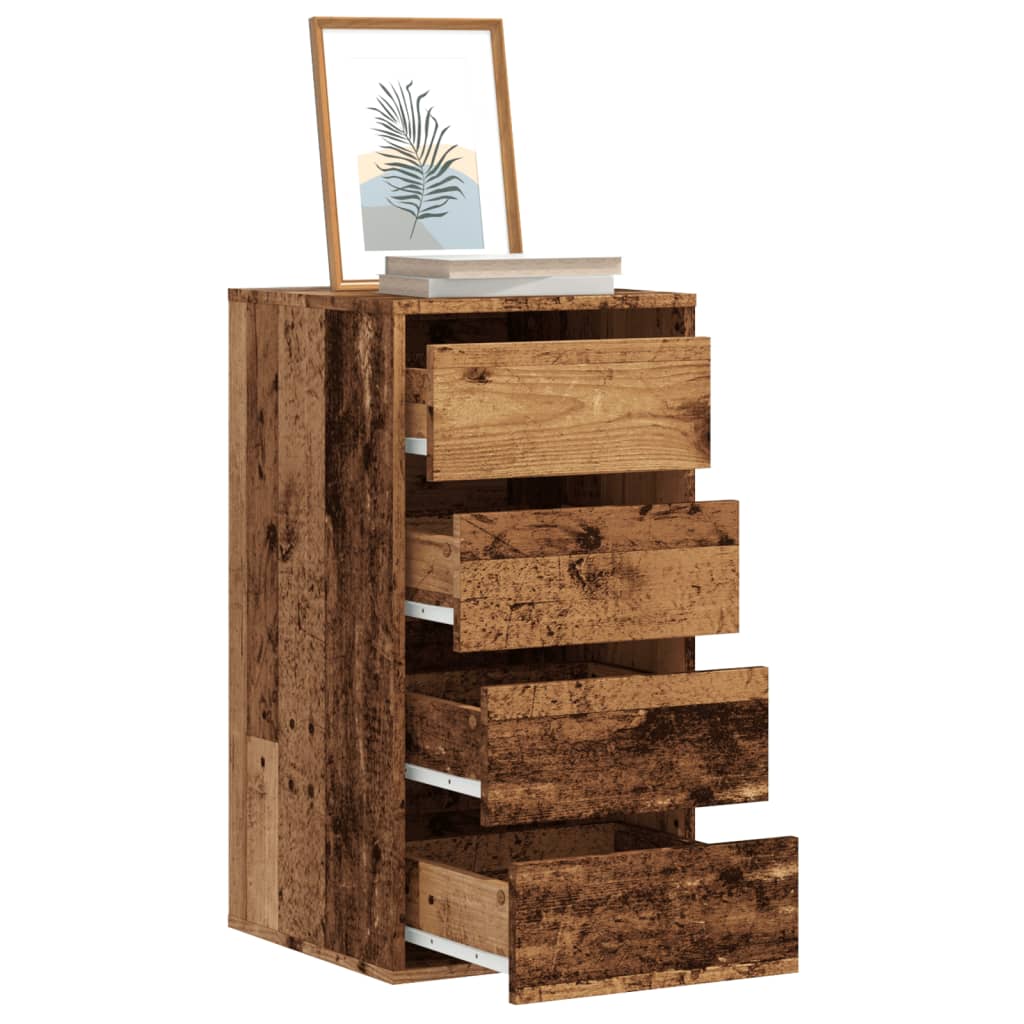 vidaXL Dulap colț cu sertare lemn vechi 40x41x76 cm lemn prelucrat vidaXL Dulap colț cu sertare lemn vechi 40x41x76 cm lemn prelucrat