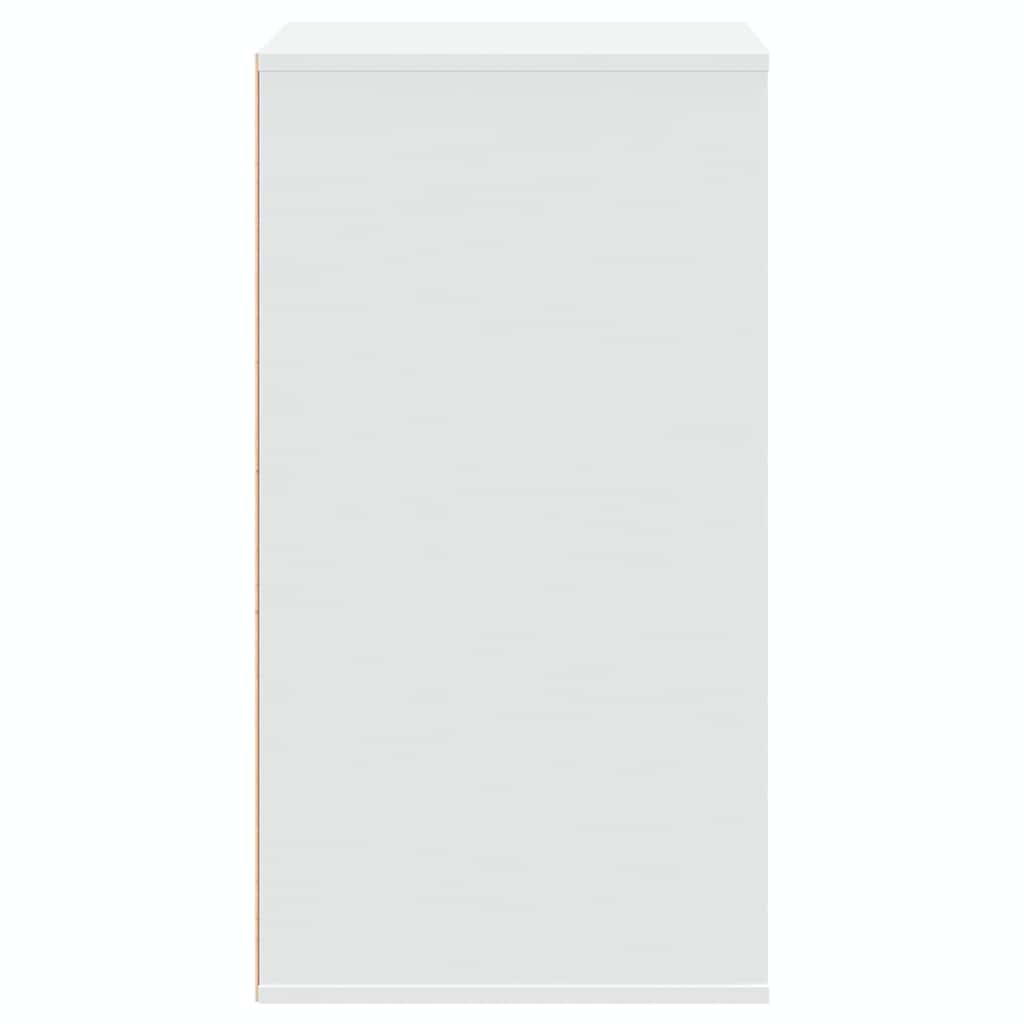 vidaXL Dulap colț cu sertare alb 60x41x76 cm lemn prelucrat vidaXL Dulap colț cu sertare alb 60x41x76 cm lemn prelucrat