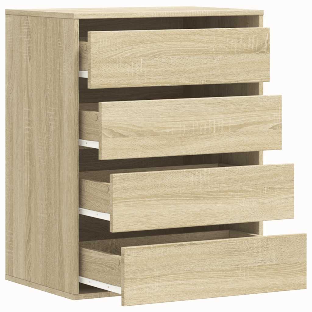 vidaXL Dulap colț cu sertare stejar sonoma 60x41x76 cm lemn prelucrat vidaXL Dulap colț cu sertare stejar sonoma 60x41x76 cm lemn prelucrat