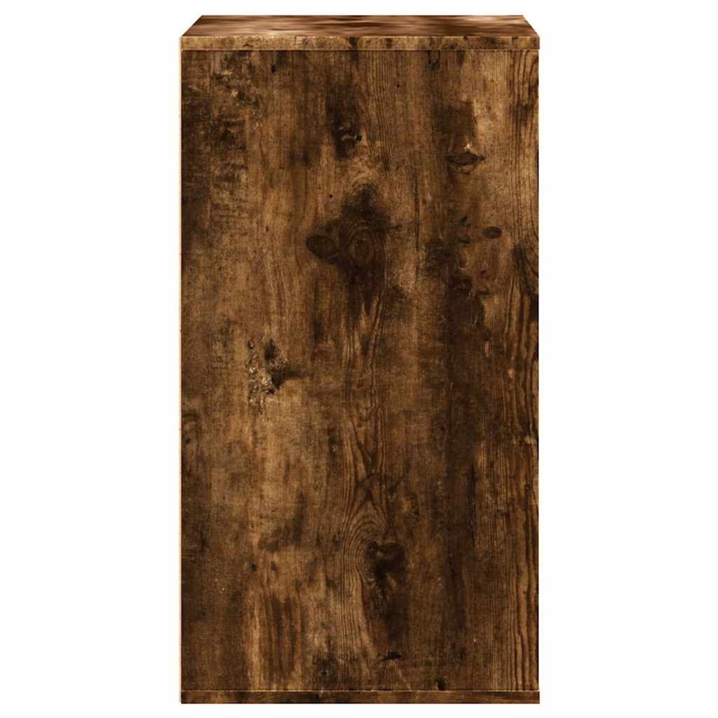 vidaXL Dulap colț cu sertare stejar fumuriu 60x41x76 cm lemn prelucrat vidaXL Dulap colț cu sertare stejar fumuriu 60x41x76 cm lemn prelucrat