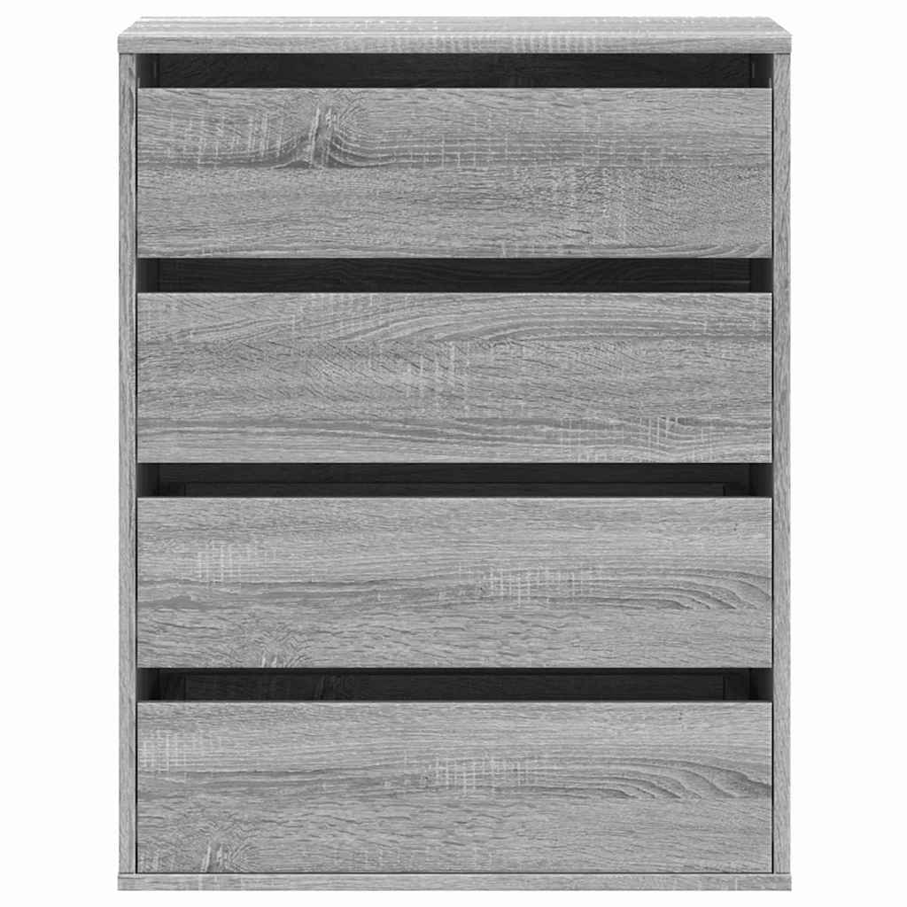 vidaXL Dulap colț cu sertare sonoma gri 60x41x76 cm lemn prelucrat vidaXL Dulap colț cu sertare sonoma gri 60x41x76 cm lemn prelucrat