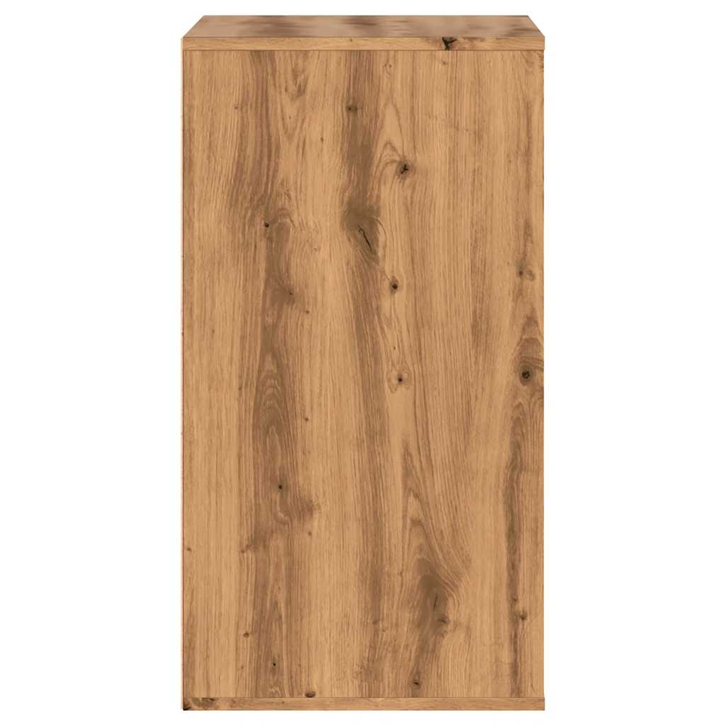 vidaXL Dulap colț sertare stejar artizanal 60x41x76 cm lemn prelucrat