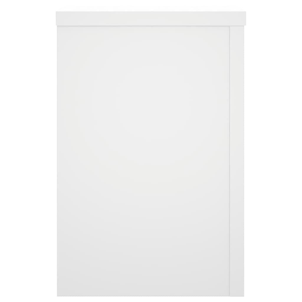 vidaXL Suporturi de plante, 2 buc., alb, 25x25x35 cm, lemn prelucrat vidaXL Suporturi de plante, 2 buc., alb, 25x25x35 cm, lemn prelucrat