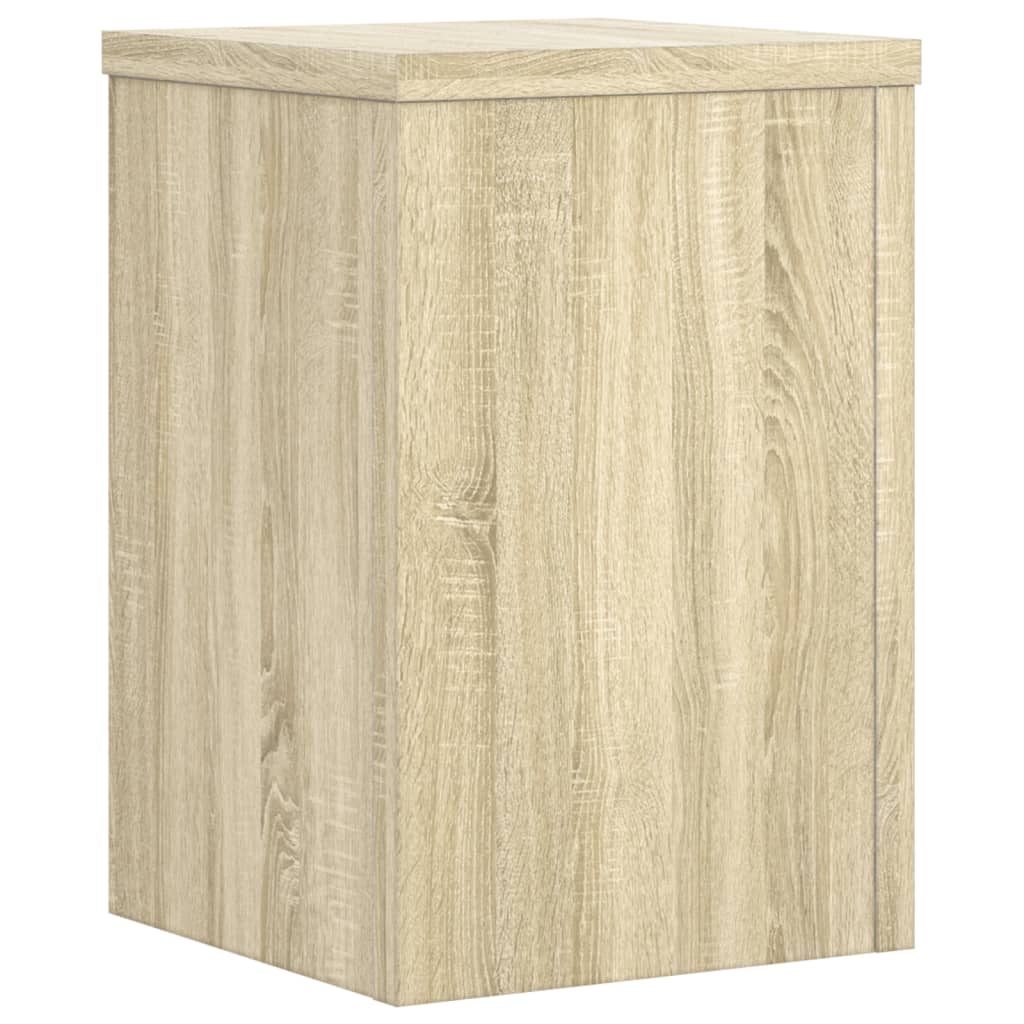 vidaXL Suporturi de plante, 2 buc., stejar sonoma, 25x25x35 cm vidaXL Suporturi de plante, 2 buc., stejar sonoma, 25x25x35 cm