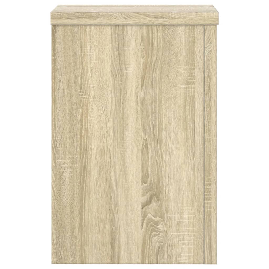 vidaXL Suporturi de plante, 2 buc., stejar sonoma, 25x25x35 cm vidaXL Suporturi de plante, 2 buc., stejar sonoma, 25x25x35 cm