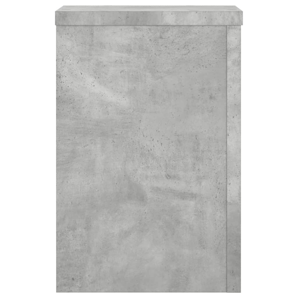 vidaXL Suport de plante, 2 buc., gri beton, 25x25x35 cm lemn prelucrat vidaXL Suport de plante, 2 buc., gri beton, 25x25x35 cm lemn prelucrat