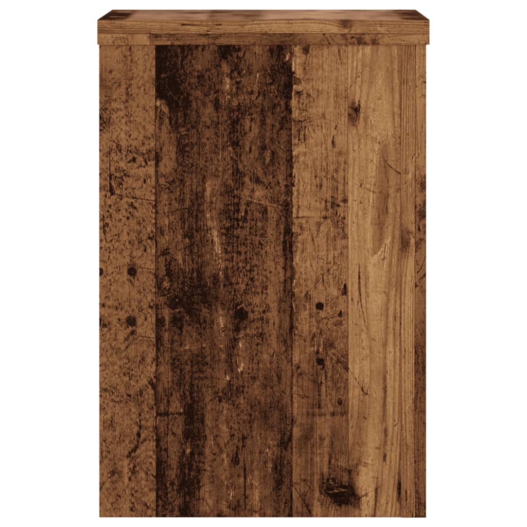 vidaXL Suporturi de plante 2 buc. lemn vechi 25x25x35cm lemn prelucrat