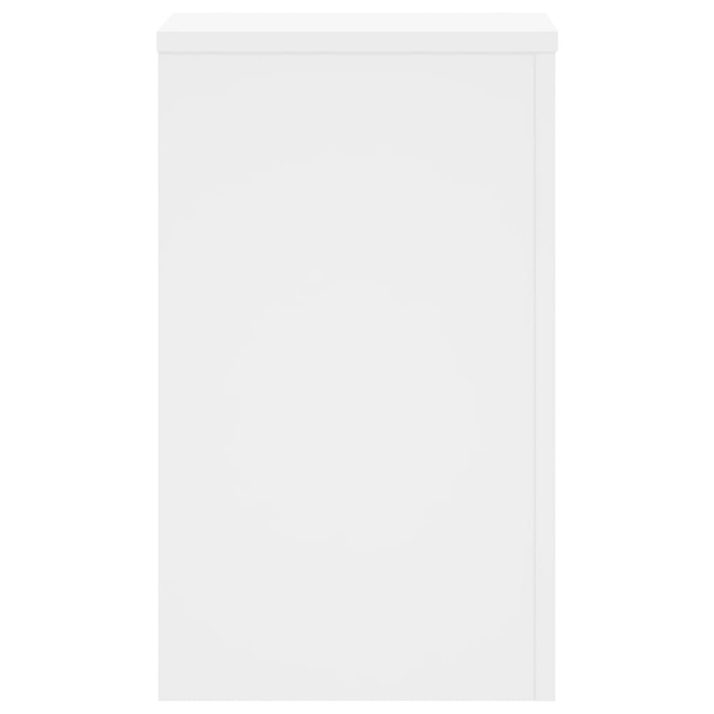 vidaXL Suporturi de plante, 2 buc., alb, 30x30x50 cm, lemn prelucrat vidaXL Suporturi de plante, 2 buc., alb, 30x30x50 cm, lemn prelucrat