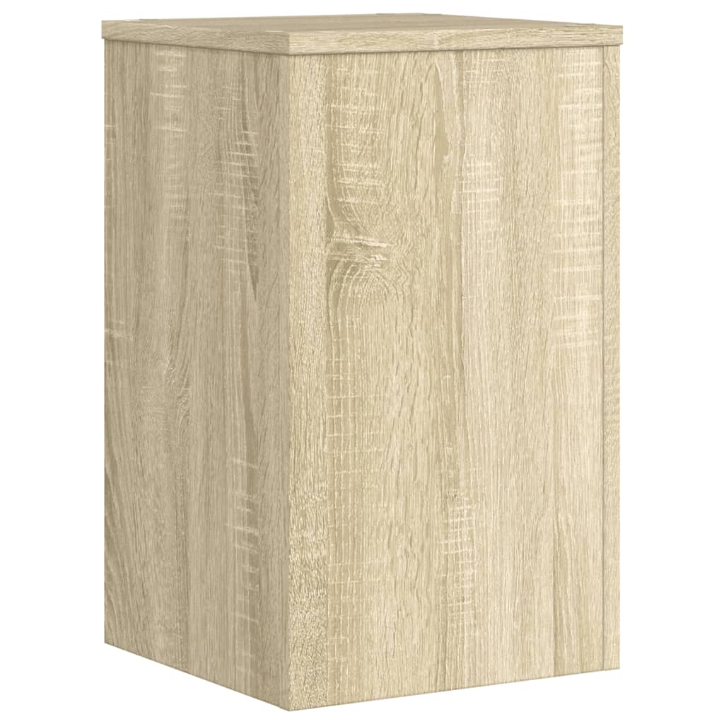 vidaXL Suporturi de plante 2 buc. sonoma 30x30x50 cm lemn prelucrat vidaXL Suporturi de plante 2 buc. sonoma 30x30x50 cm lemn prelucrat
