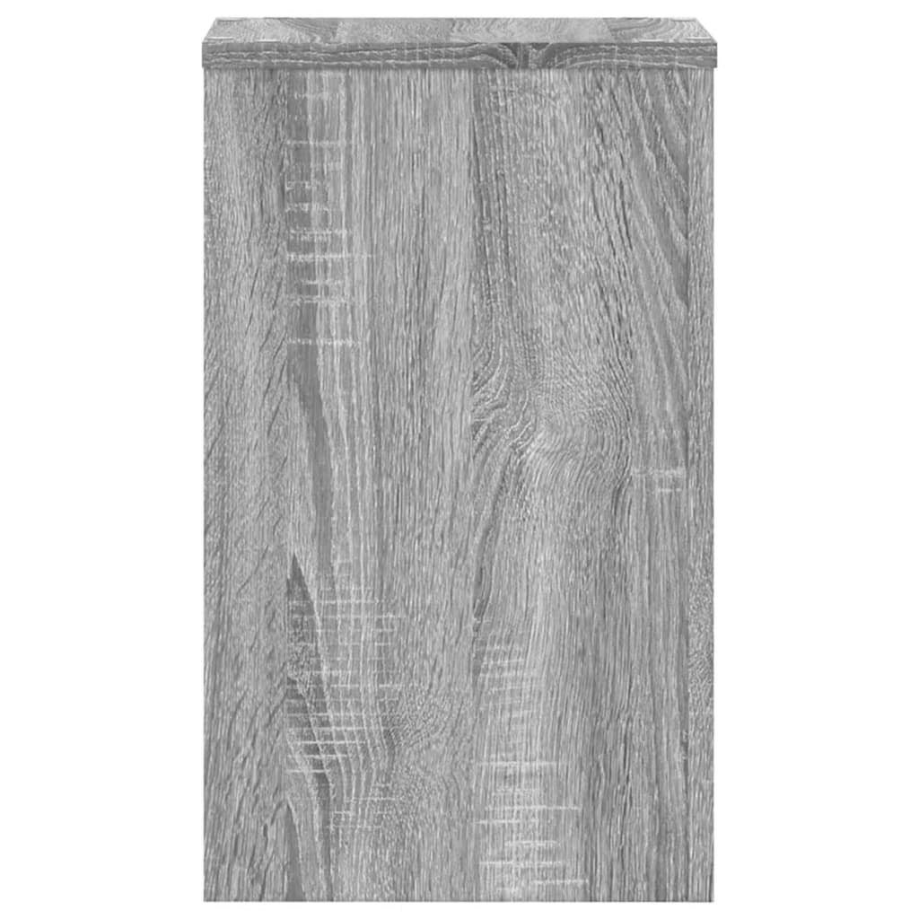 vidaXL Suporturi plante 2 buc gri sonoma 30x30x50 cm lemn prelucrat vidaXL Suporturi plante 2 buc gri sonoma 30x30x50 cm lemn prelucrat