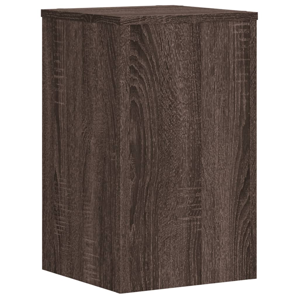 vidaXL Suport de plante 2buc. stejar maro 30x30x50cm lemn prelucrat vidaXL Suport de plante 2buc. stejar maro 30x30x50cm lemn prelucrat