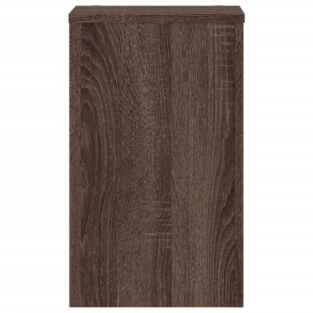 vidaXL Suport de plante 2buc. stejar maro 30x30x50cm lemn prelucrat vidaXL Suport de plante 2buc. stejar maro 30x30x50cm lemn prelucrat