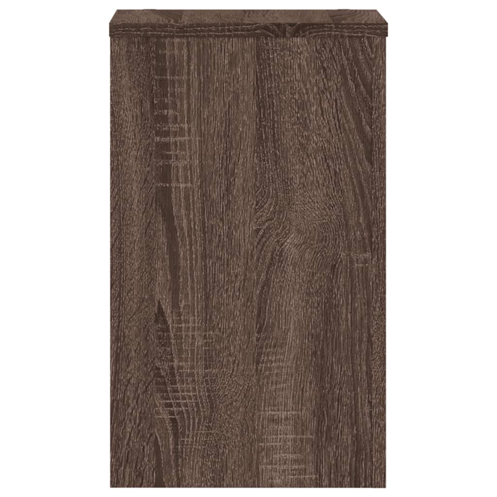 vidaXL Suport de plante 2buc. stejar maro 30x30x50cm lemn prelucrat vidaXL Suport de plante 2buc. stejar maro 30x30x50cm lemn prelucrat