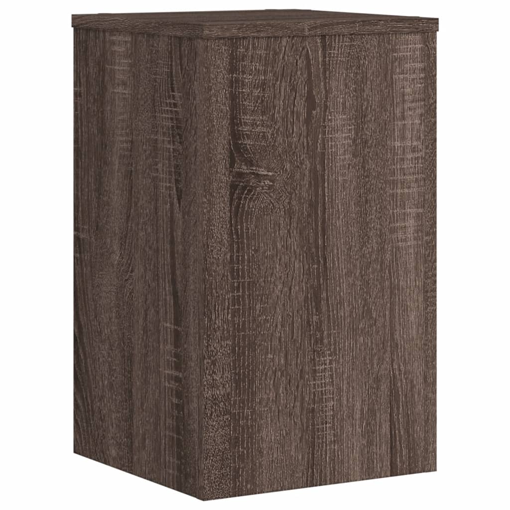 vidaXL Suport de plante 2buc. stejar maro 30x30x50cm lemn prelucrat vidaXL Suport de plante 2buc. stejar maro 30x30x50cm lemn prelucrat